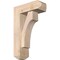 Ekena Millwork Westlake Craftsman Smooth Bracket w/ Offset Brace, Douglas Fir, 5 1/2"W x 14"D x 22"H BKT0604X14X22WTL04SDF - alternate 1